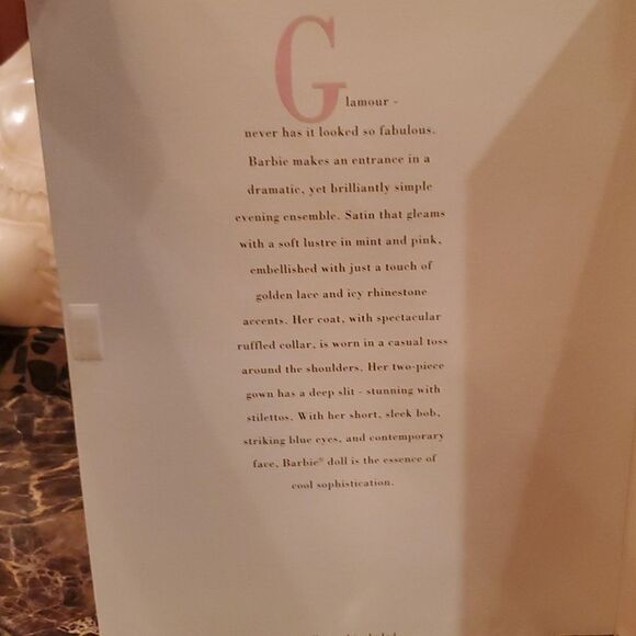 BARBIE "EVENING SOPHISTICATE" By Robert Best - Picture 3 of 7